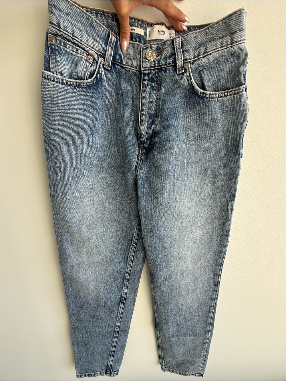 Mango Straight Leg Mom Style Jeans